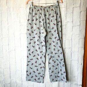 DISNEY MICKEY MOUSE Pajama Bottoms Junior Medium